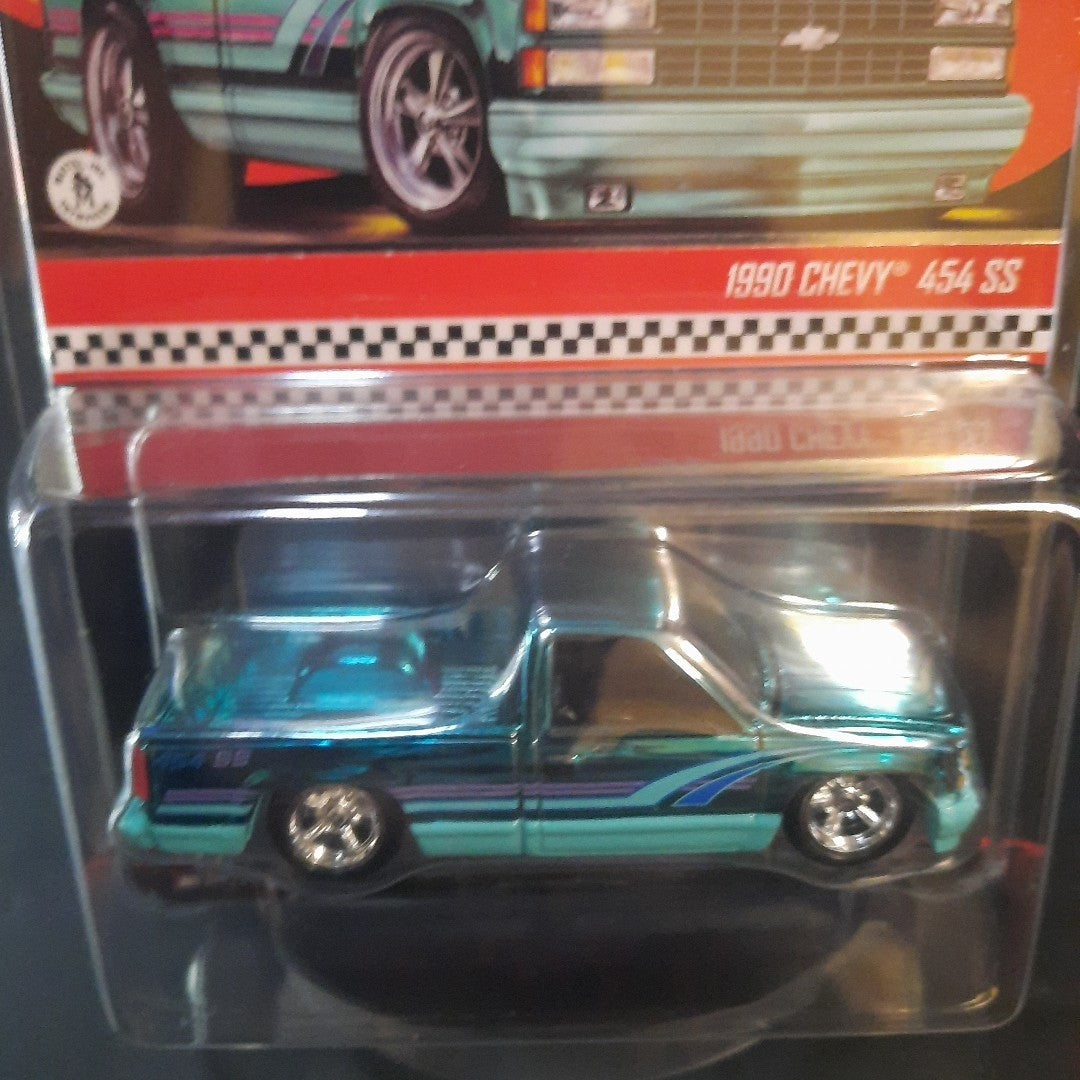 Hot Wheels RLC Exclusive Teal Blue Chevy 454 SS Pickup Truck
