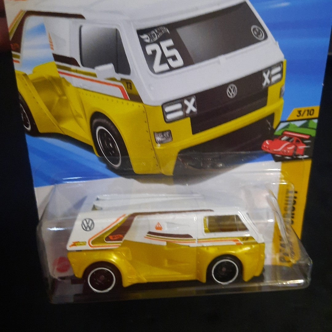 2025 Hot Wheels VW T3 CUSTOM Yellow