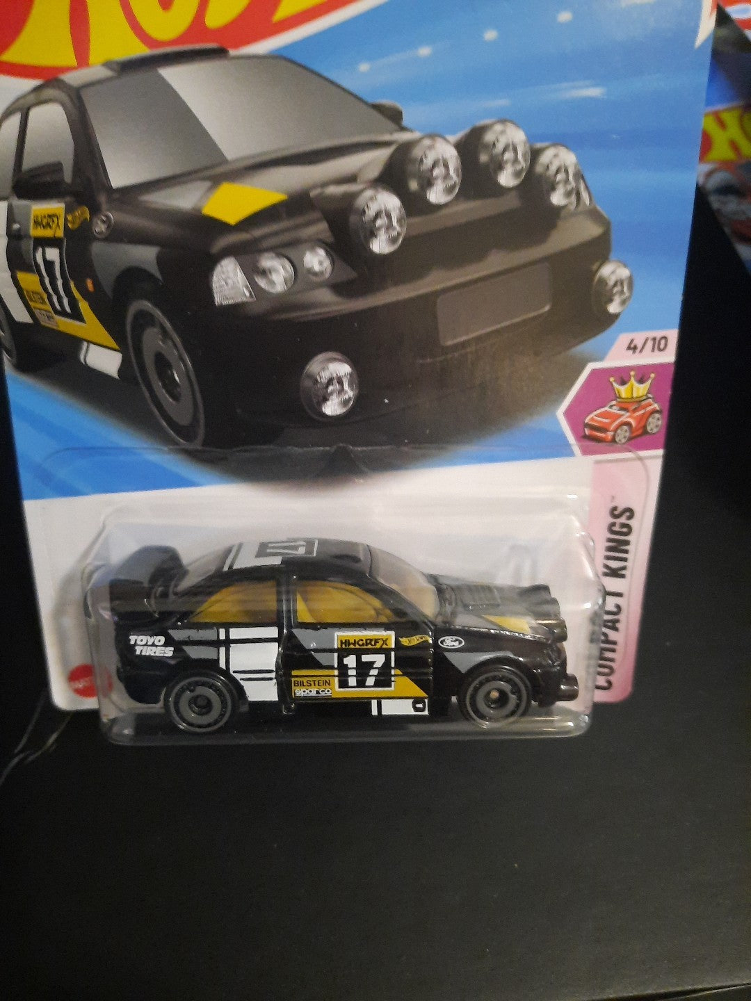 2025 Hot Wheels FORD ESCORT Black NEW