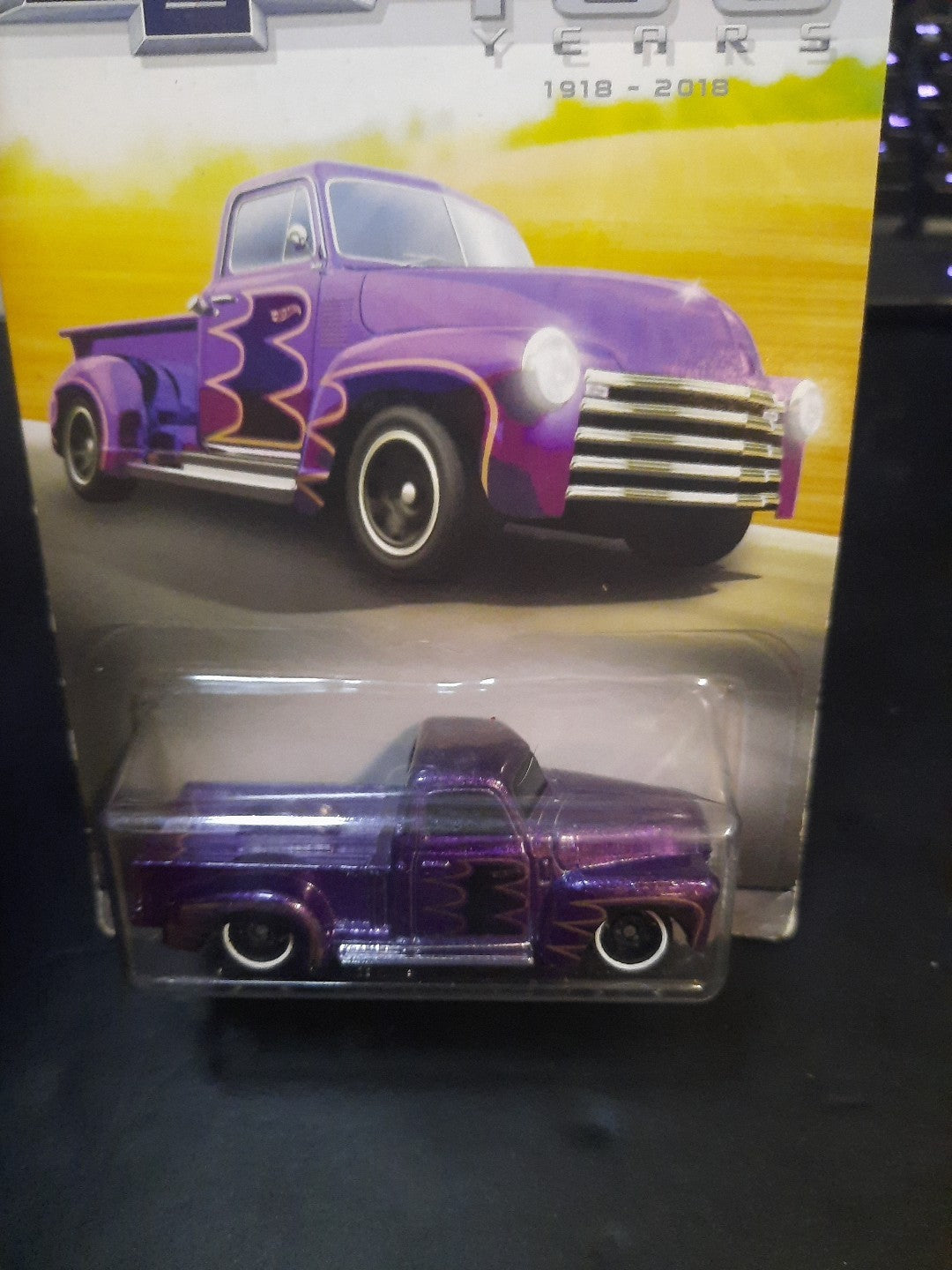 2017 Hot Wheels 52 Chevy Chevrolet 100 Year Truck Anniversary