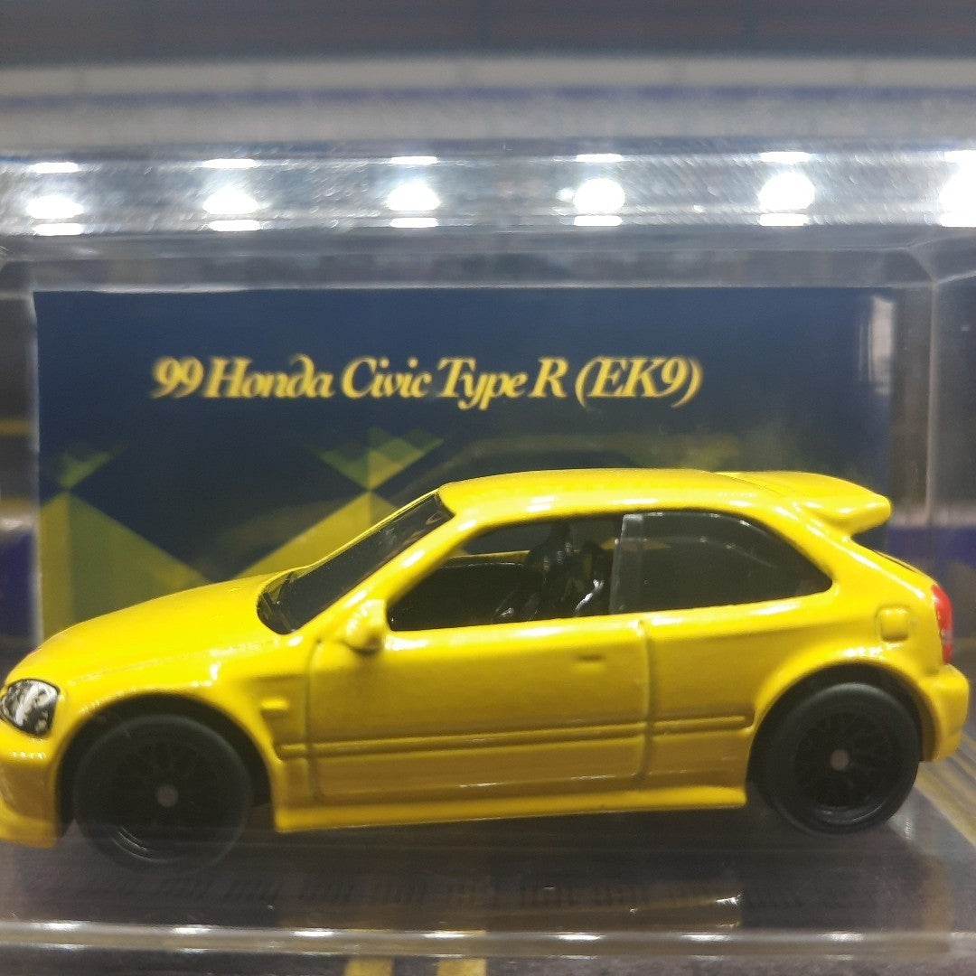 Hot Wheels CUSTOM '99 Honda Civic Type R EK9 With Acrylic Display