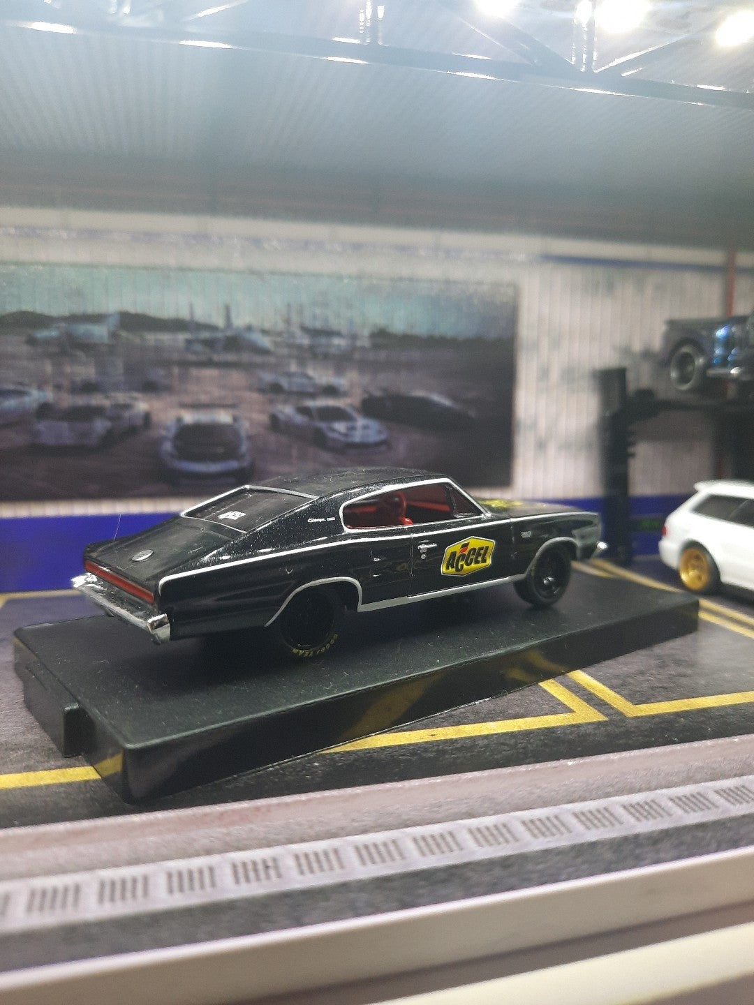 LOOSE M2 Machines 1966 Dodge Charger 383 ACCEL decals
