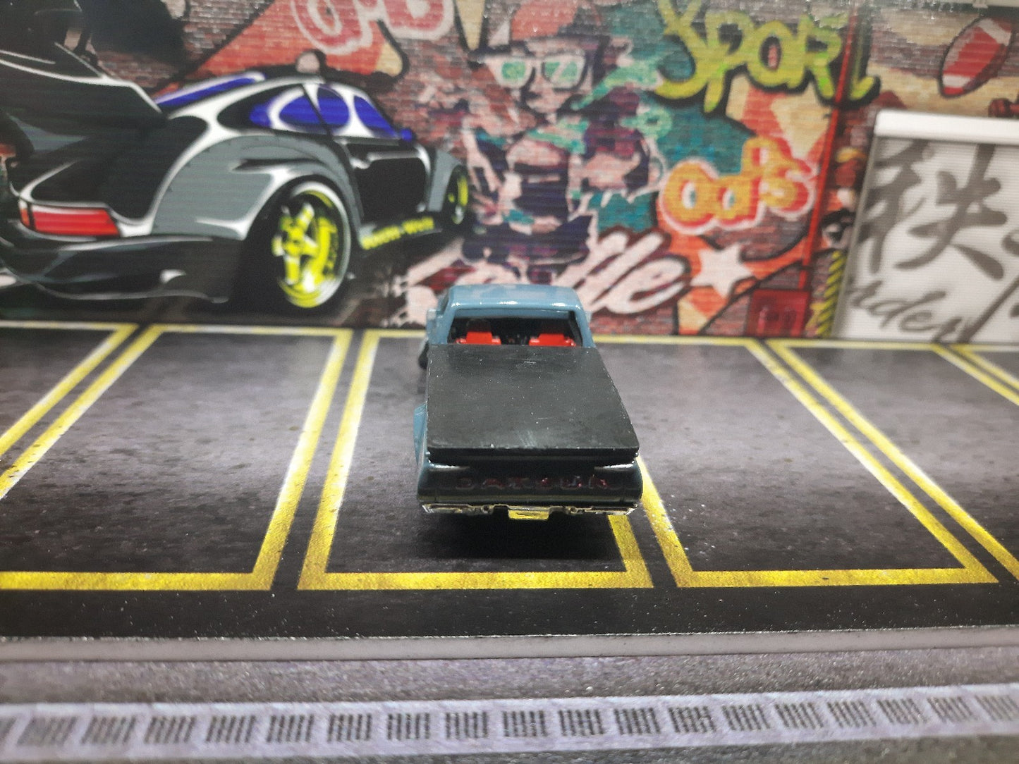 Hot Wheels Custom Datsun 620 Truck With Removeable Bedcover