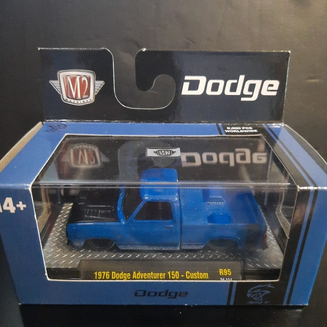 M2 Machines 1976 Dodge Adventurer 150 Custom Blue