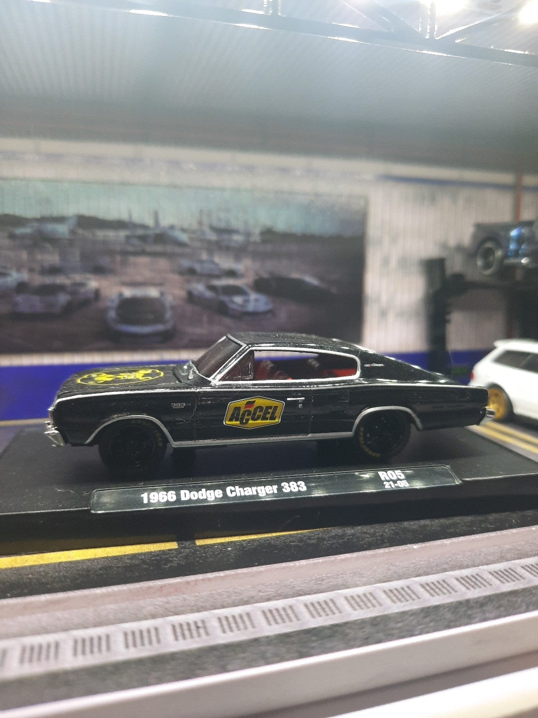 LOOSE M2 Machines 1966 Dodge Charger 383 ACCEL decals