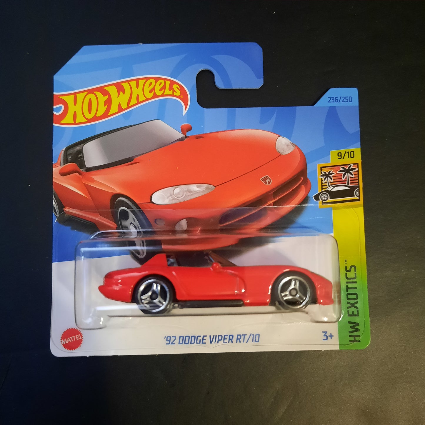 2023 Hot Wheels 92 Dodge Viper RT/10 Short Card
