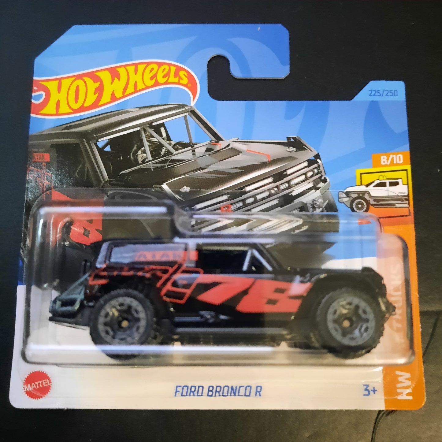2023 Hot Wheels Ford Bronco R Short Card