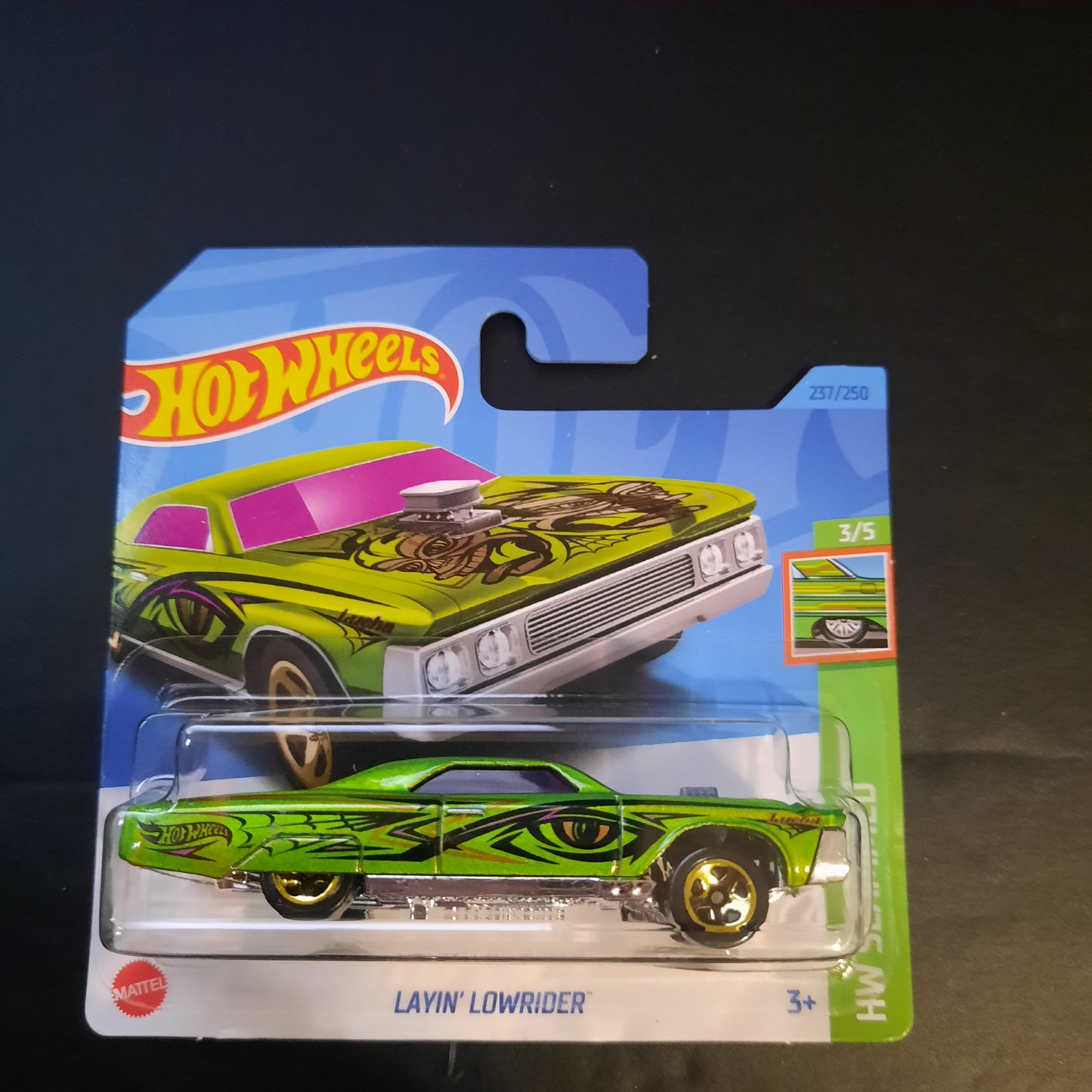 2023 Hot Wheels Layin Lowrider Short Card