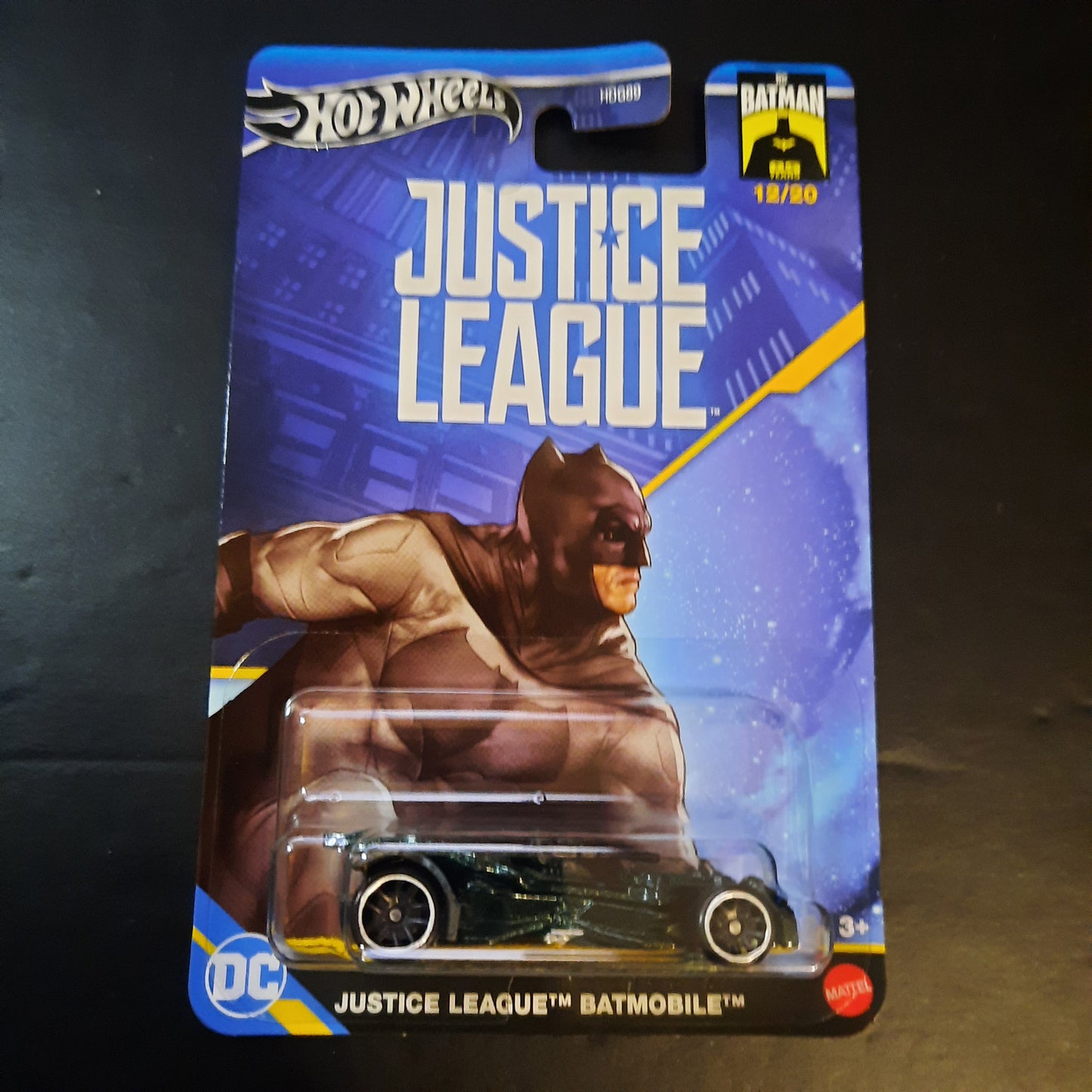 Hot Wheels Silver Series Batman Justice League Batmobile #12/20