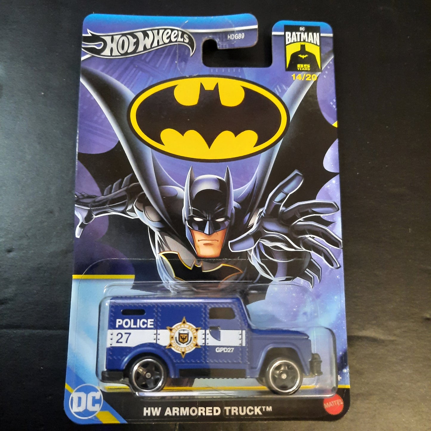 Hot Wheels Silver Series Batman Armored Truck #14/20