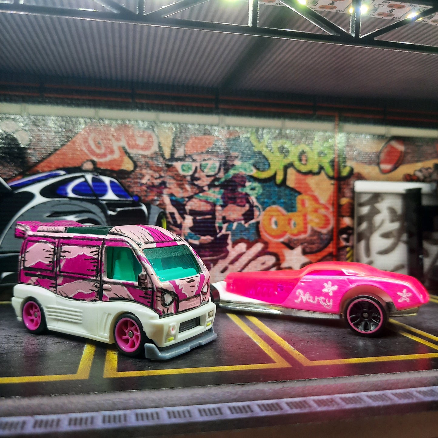 Custom Pink Mobiles by 423diecastgarage