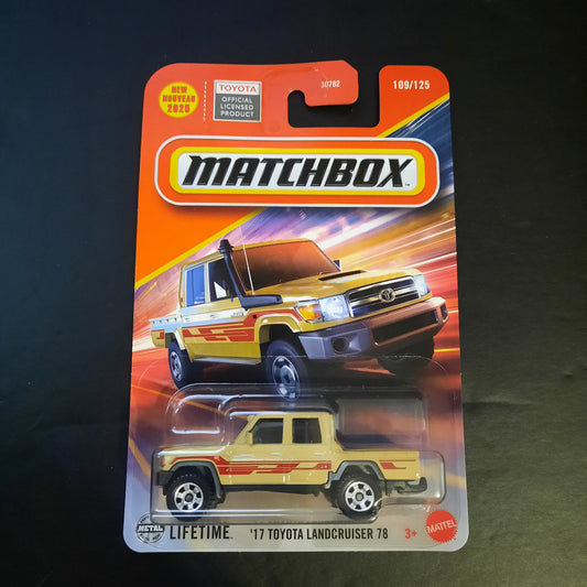 2025 Matchbox 17 Toyota Landcruiser 78