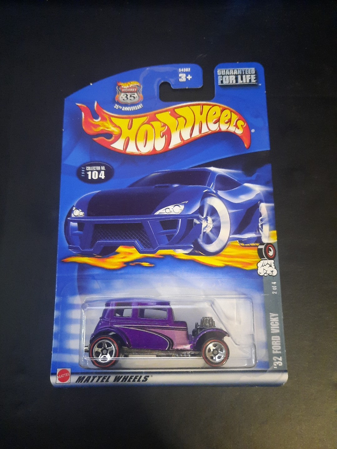2002 REDLINES SERIES Hot Wheels '32 FORD VICKY #104