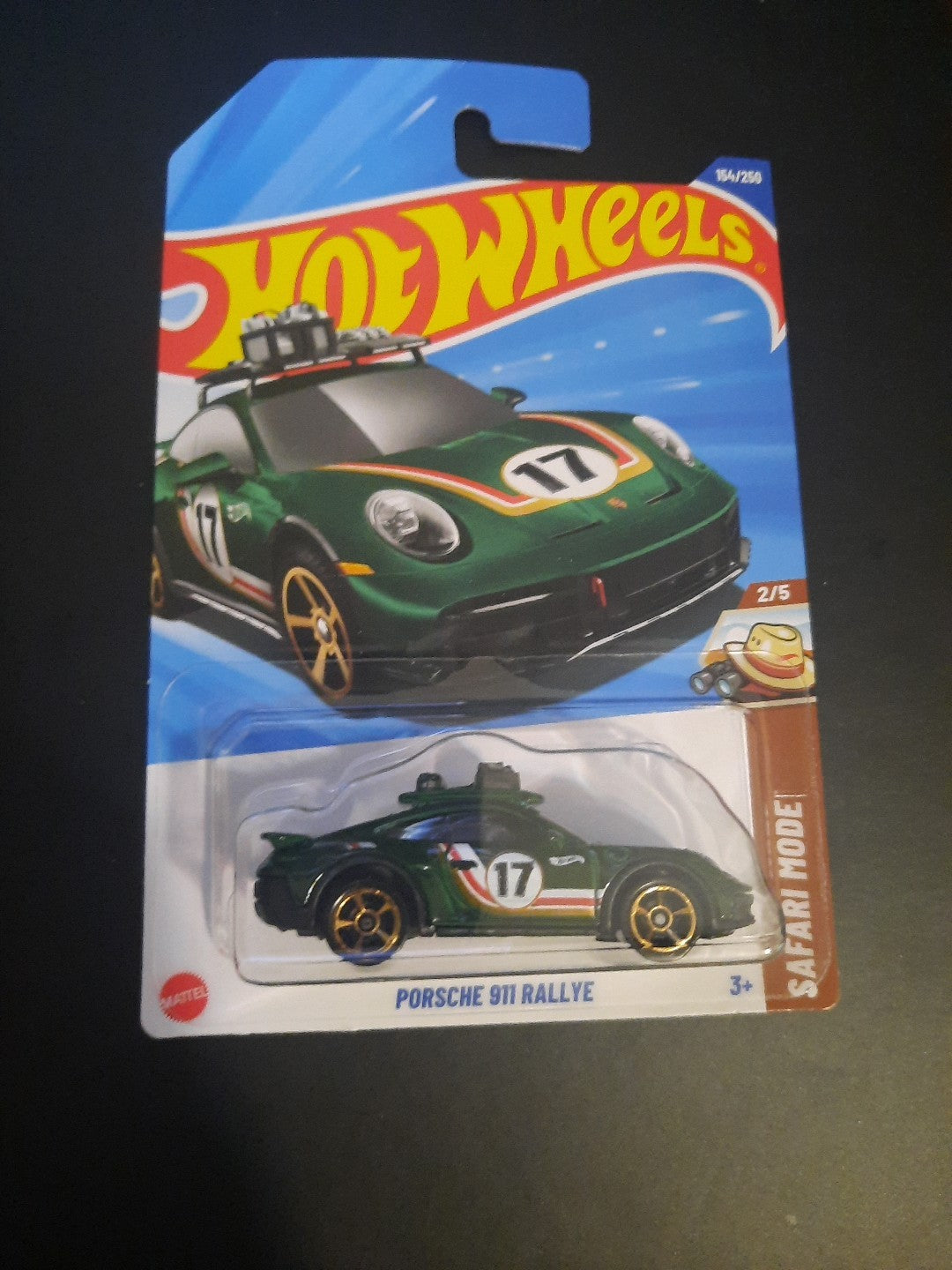 2025 Hot Wheels Porsche 911 Rallye #154 Safari Mode 2/5 NEW 