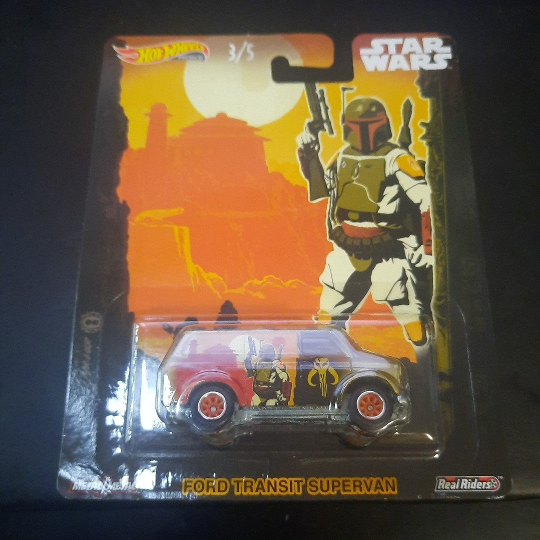 Hot Wheels Premium Star Wars Mandalorian Lot of 3 2023 Pop Culture Real Riders