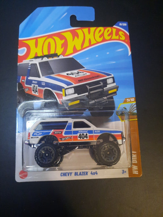 2025 Hot Wheels Chevy Blazer 4x4 #81 HW Dirt NEW 