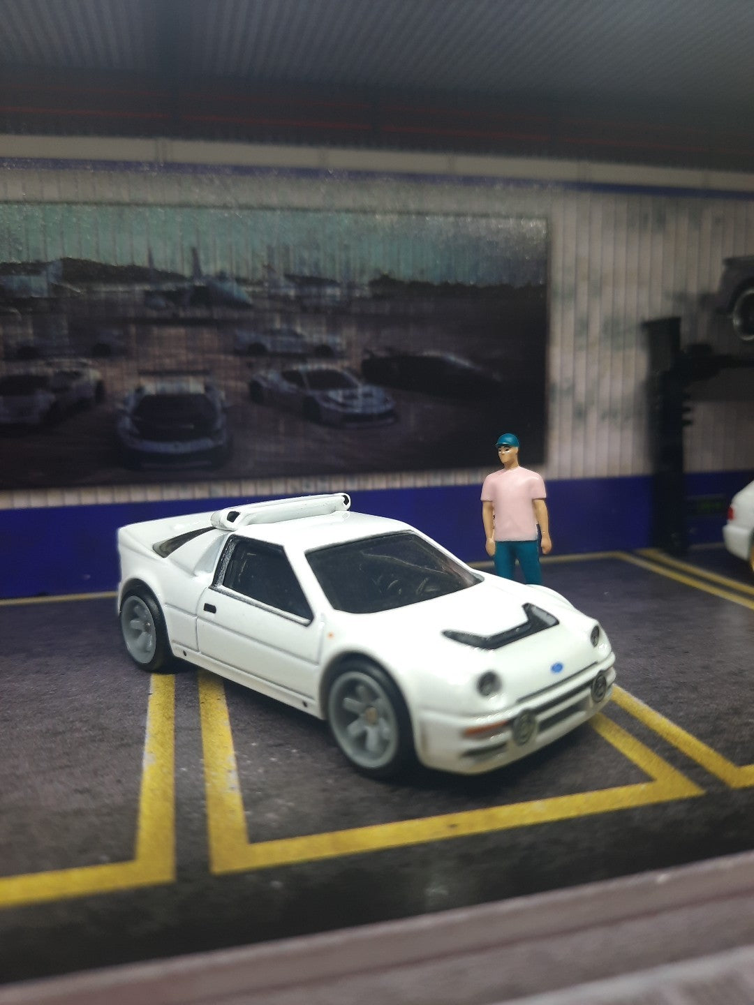 2024 LOOSE Hot Wheels Fast & Furious Ford RS200 white