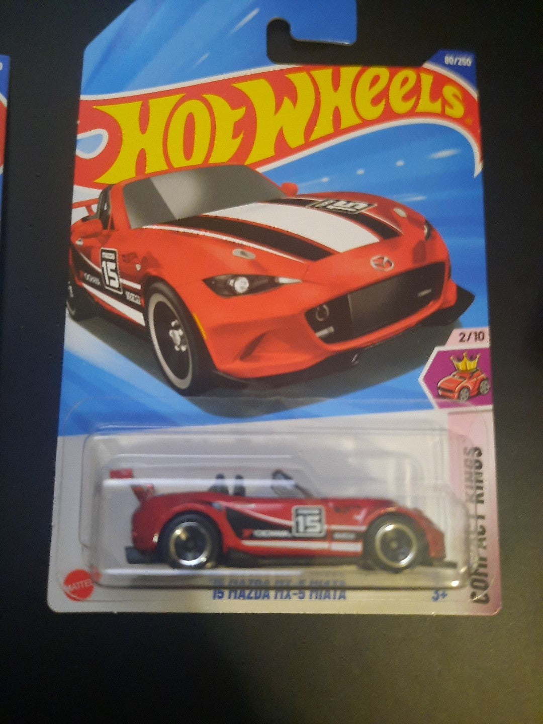 2025 Hot Wheels Mazda Mx-5 Miata/15 MX-5 Miata 2 Pack NEW Box Ships