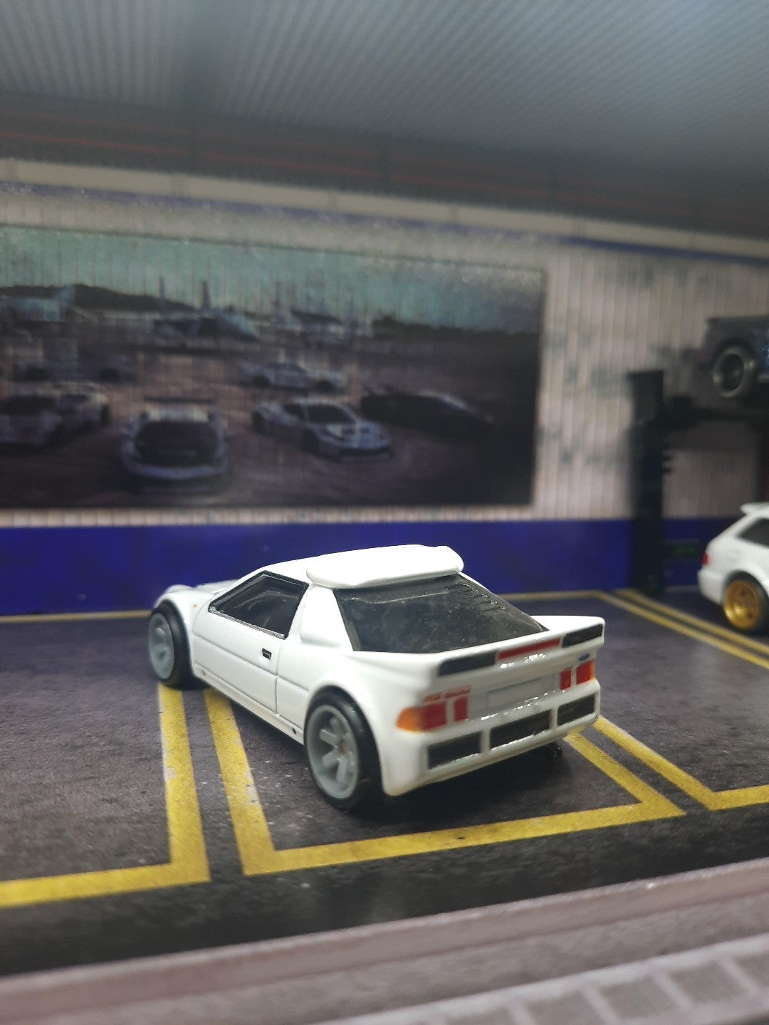 2024 LOOSE Hot Wheels Fast & Furious Ford RS200 white