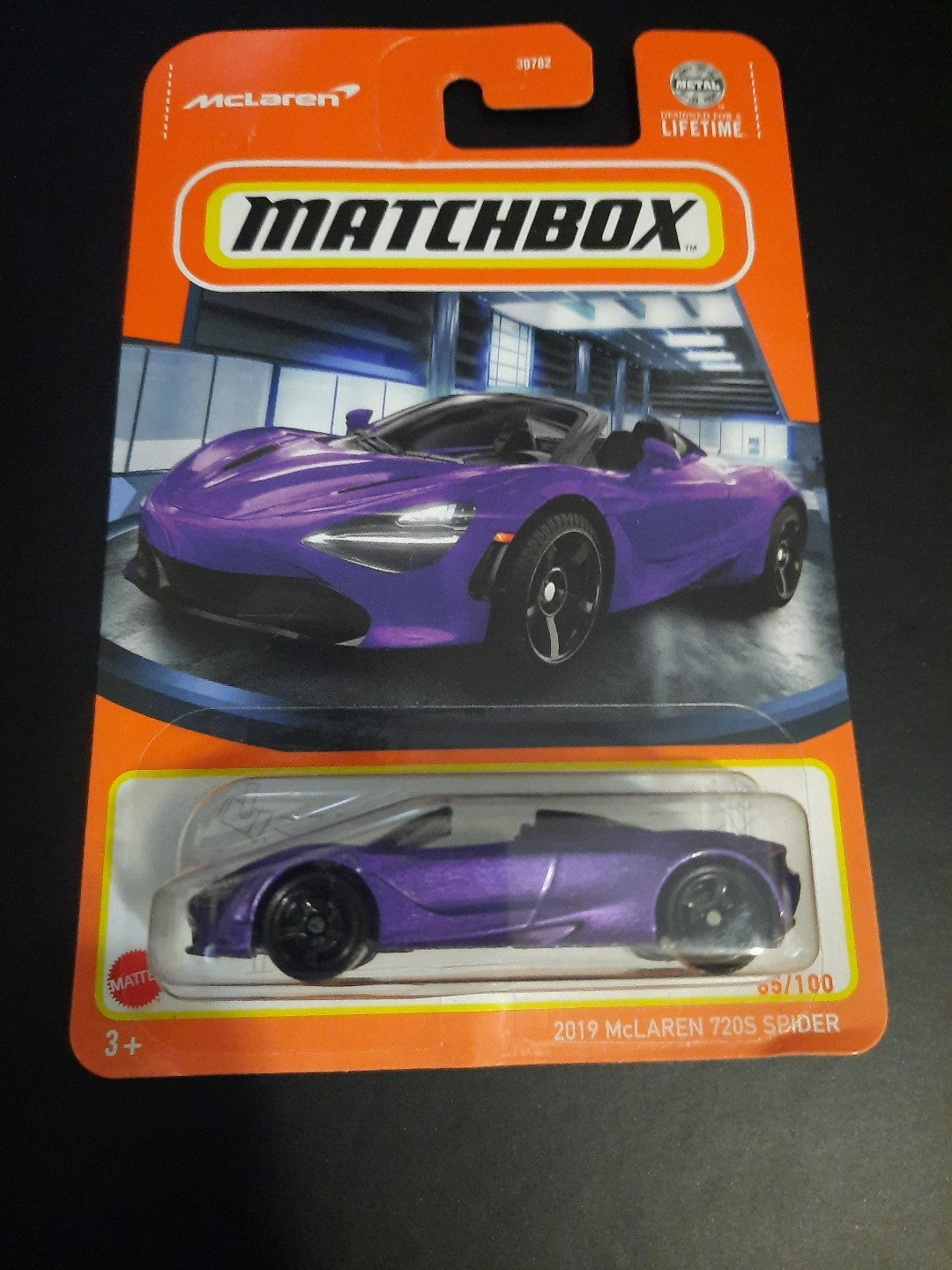 2024 Matchbox 2019 McLaren 720S Spider # 85/100 NEW