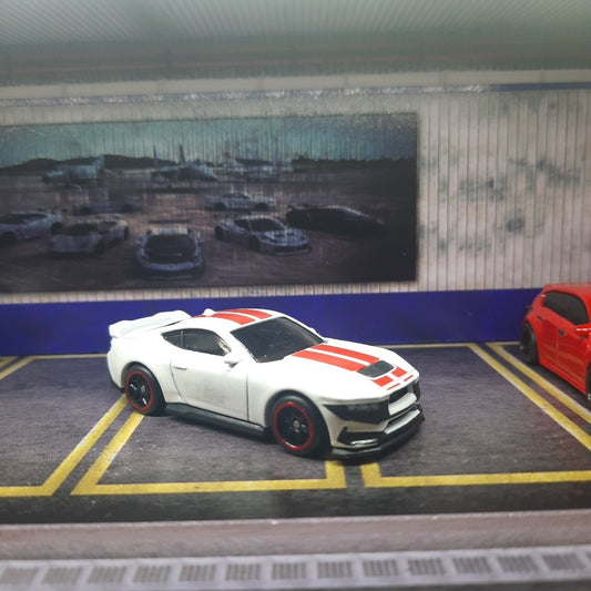 CUSTOM Mustang Dark Horse with Premium Wheels And Rubber Tires