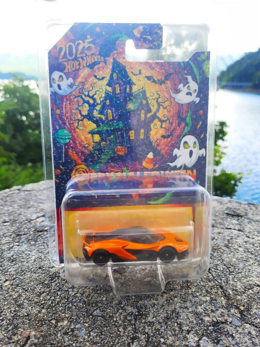 Hot Wheels CUSTOM Halloween 2025 Haunted House McLaren P1 By 423diecastgarage 