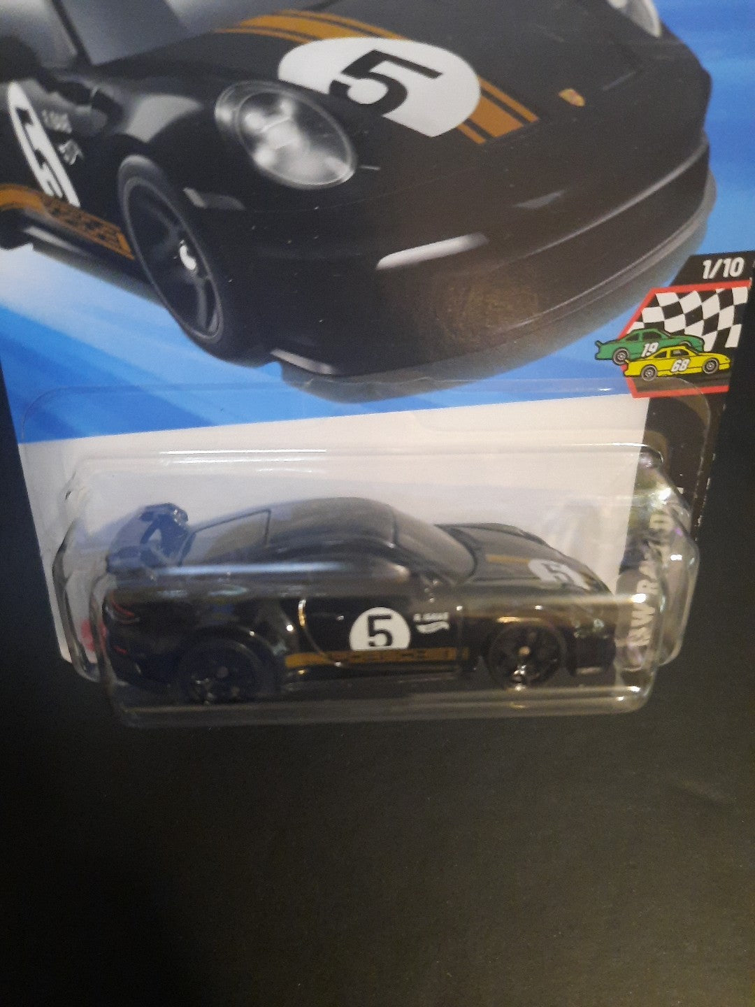 2025 Hot Wheels Porsche 911 GT3# 1/10 HW Race Day #74/250 Black Gold. 