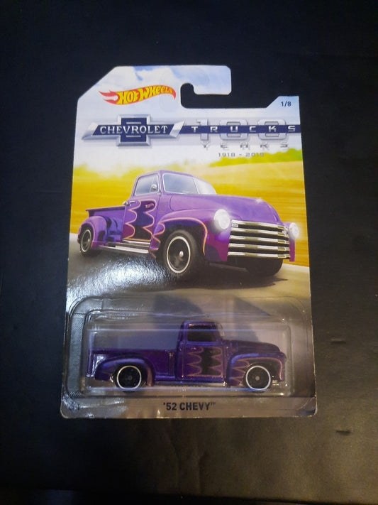 2017 Hot Wheels 52 Chevy Chevrolet 100 Year Truck Anniversary 