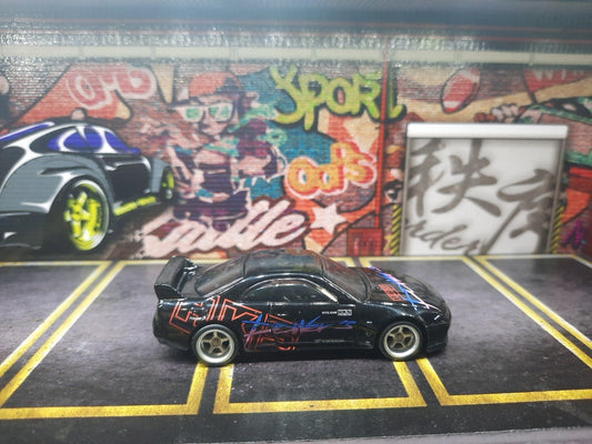Hot Wheels Nissan Skyline GT-R R33 Custom Wheel Swap