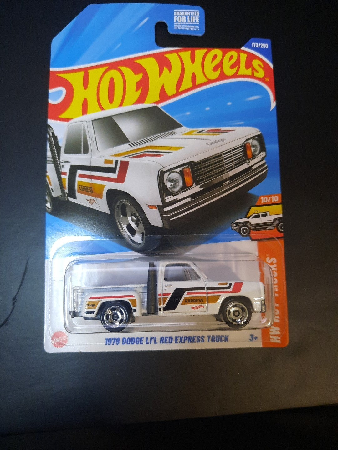 2025 Hot Wheels ‘1978 Dodge Lil Red Express White  #173/250