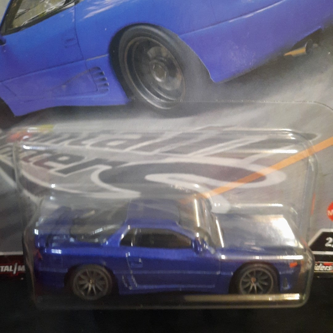 2022 Hot Wheels Premium Mitsubishi 3000GT VR-4 Blue Mountain Drifters