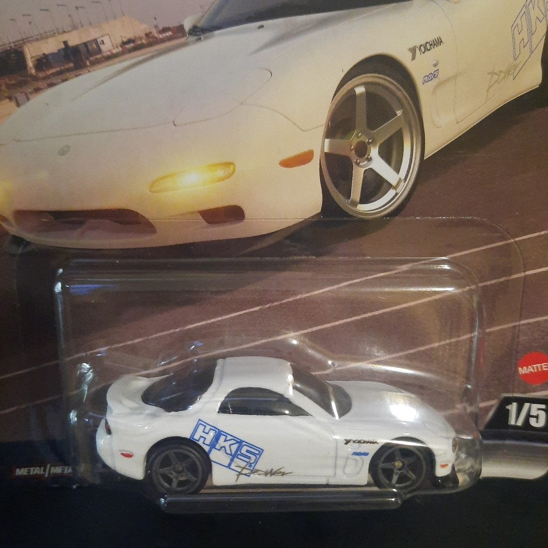 2025 Hot Wheels Fast And Furious Mazda RX-7 FD HW Premium #1/5 Car Culture 