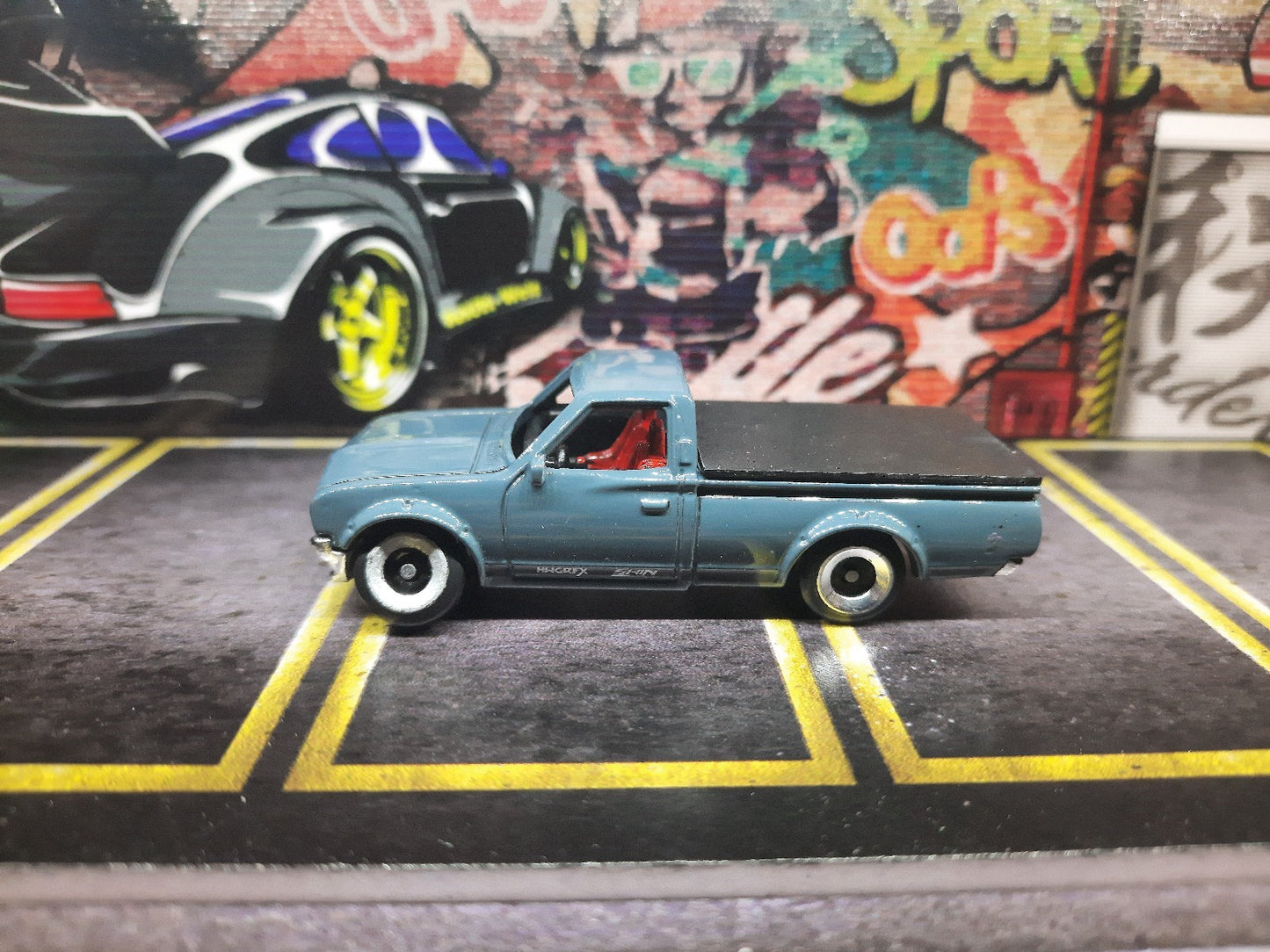 Hot Wheels Custom Datsun 620 Truck With Removeable Bedcover