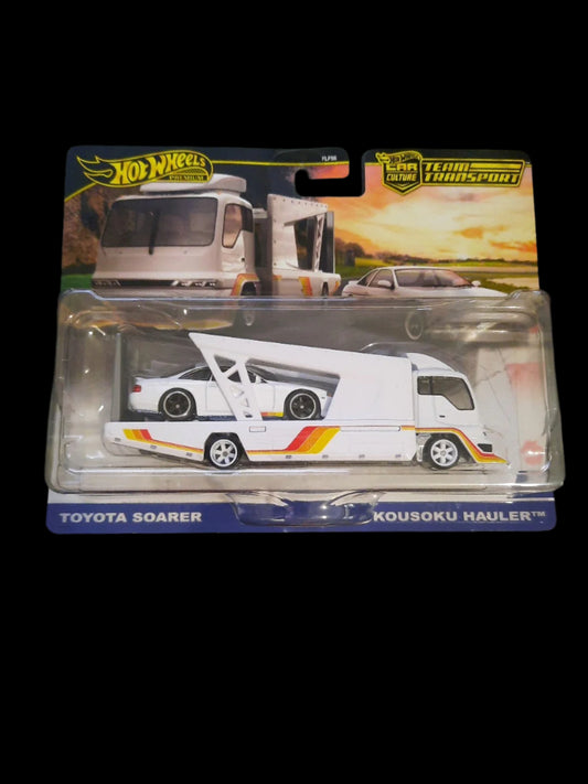 Toyota Soarer & Kousoku Hauler  2025 Hot Wheels Team Transport Box Ships