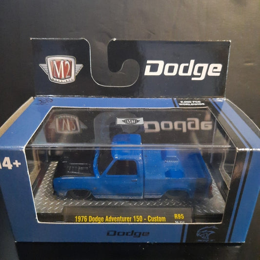 M2 Machines 1976 Dodge Adventurer 150 Custom Blue 