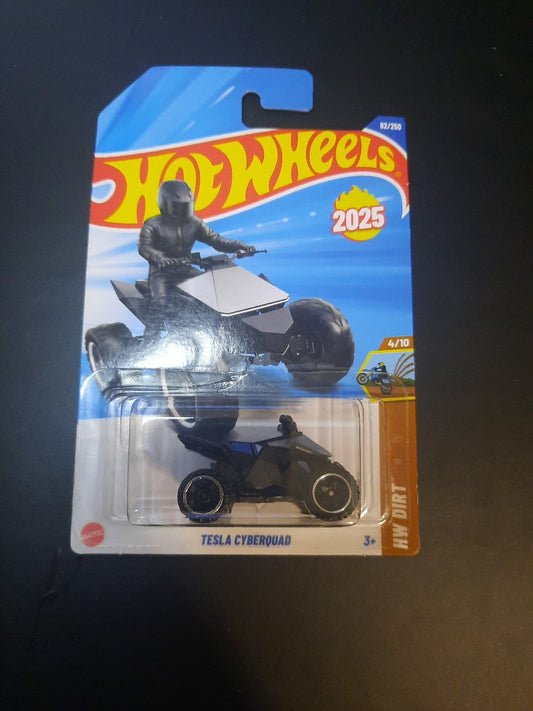 2025 Hot Wheels Tesla Cyberquad NEW 