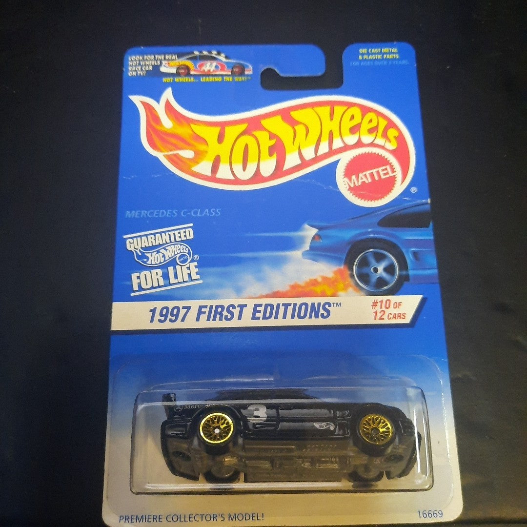 1997 Hot Wheels MERCEDES C-CLASS First Editions 10/12 Car #516 
