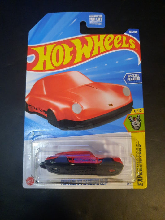 2025 Hot Wheels EXPERIMOTORS 6/10 Porsche 911 Carrera Clip 187/250