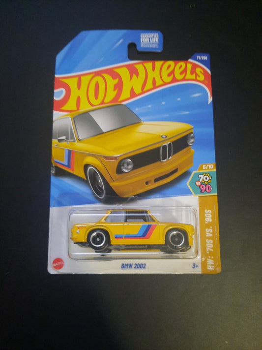 2025 Hot Wheels BMW 2002 Yellow NEW 