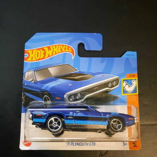 2023 Hot Wheels 71 Plymouth GTX Short Card