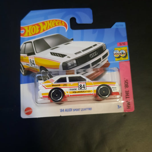 2023 Hot Wheels 84 Audi Sport Quattro Short Card