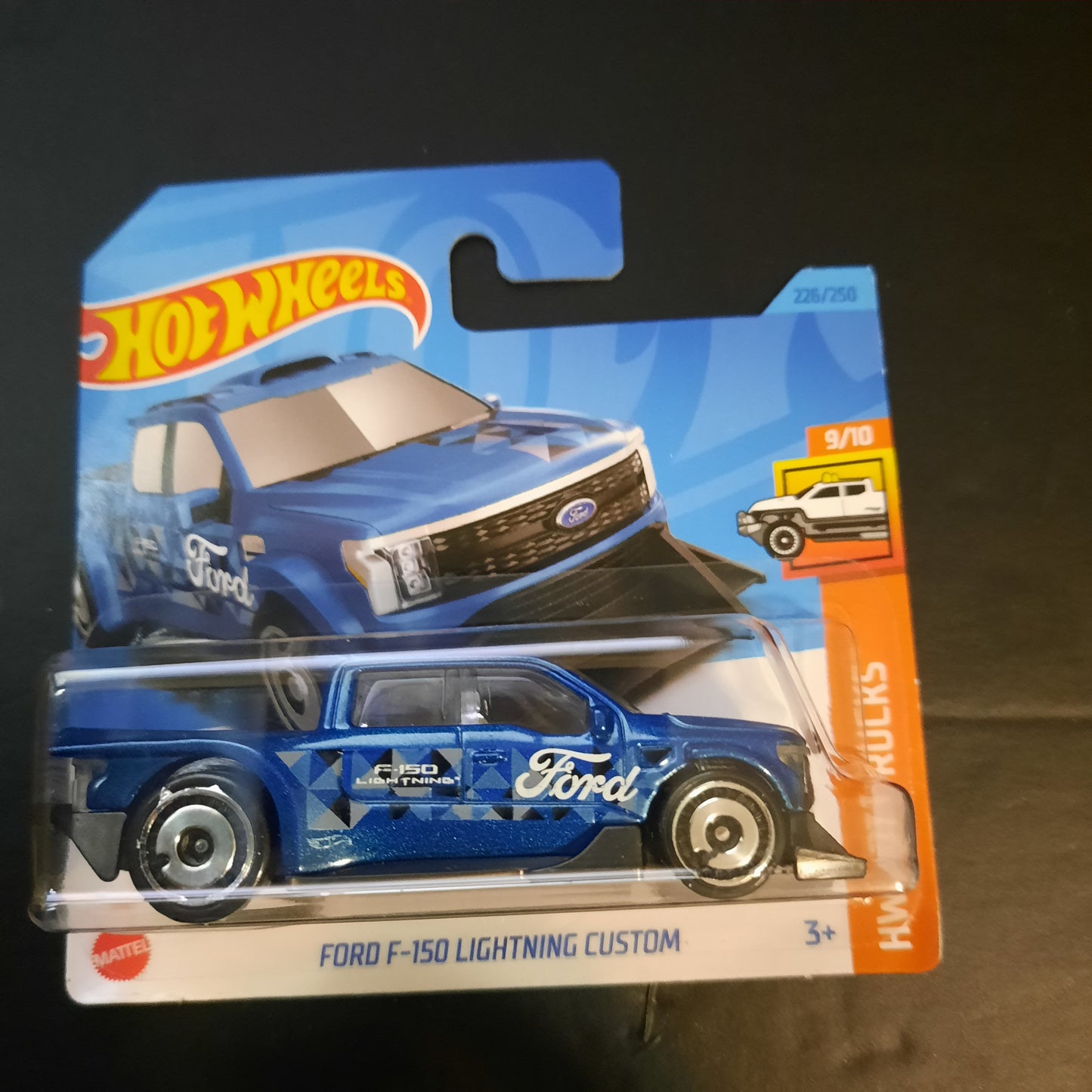 2023 Hot Wheels Ford F-150 Lightning Short Card