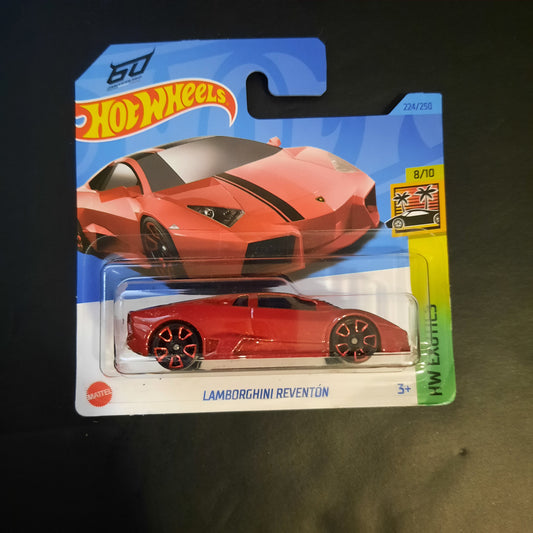 2023 Hot Wheels Lamborghini Reventon Short Card