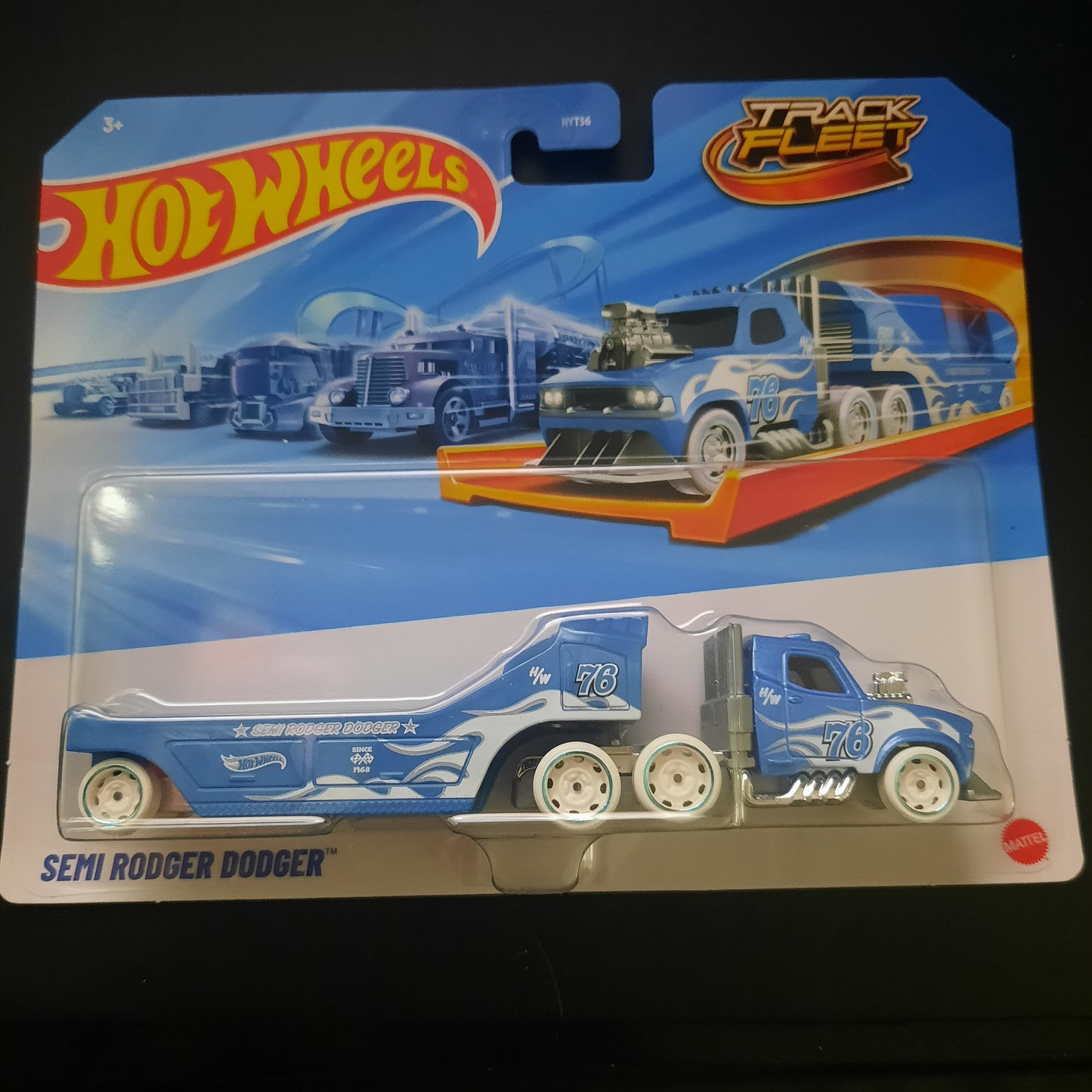 Hot Wheels Track Fleet Semi Rodger Dodger