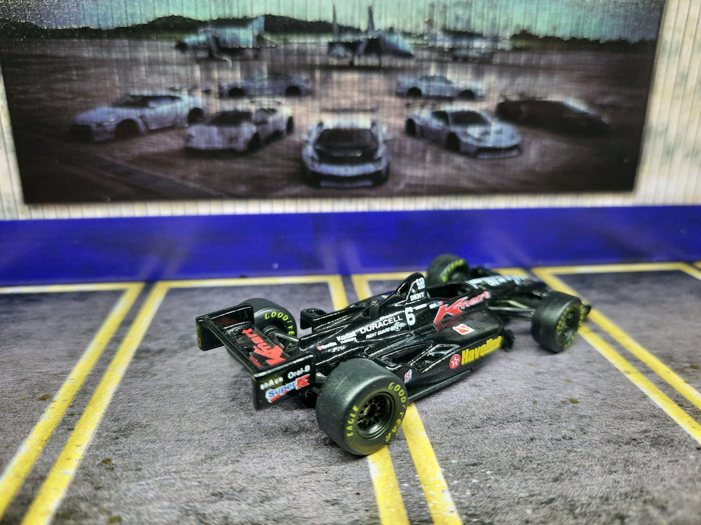 Loose 1999 Hot Wheels F1 Kmart  car Black