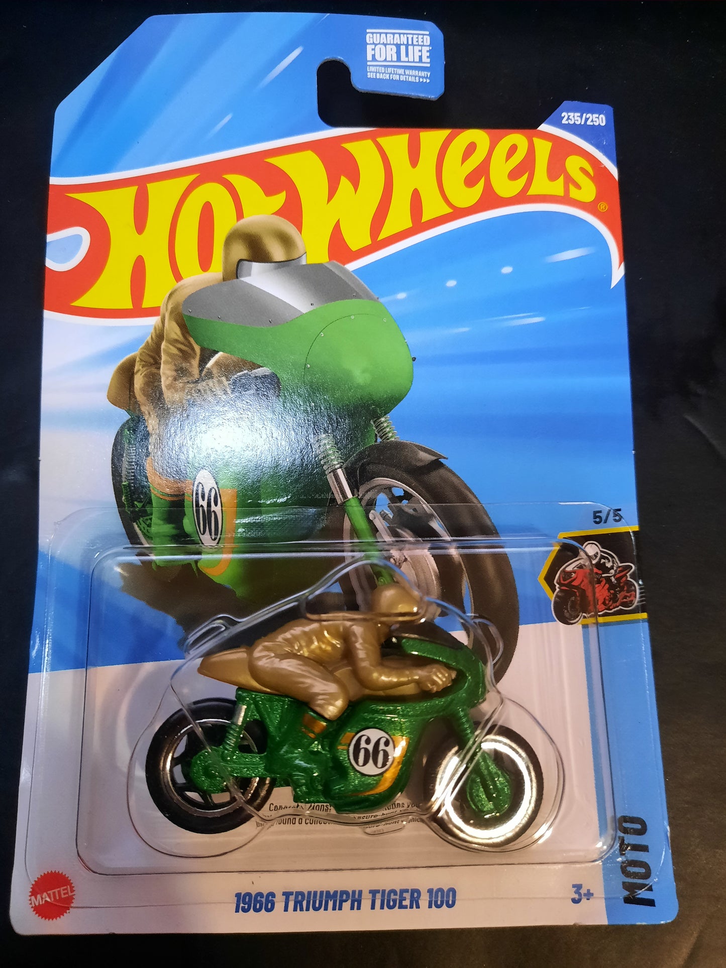 2025 Hot Wheels 1966 Triumph Tiger 100 Treasure Hunt