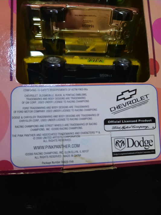 2000 Racing Champions Pink Panther Color Of Cool 5 Pack