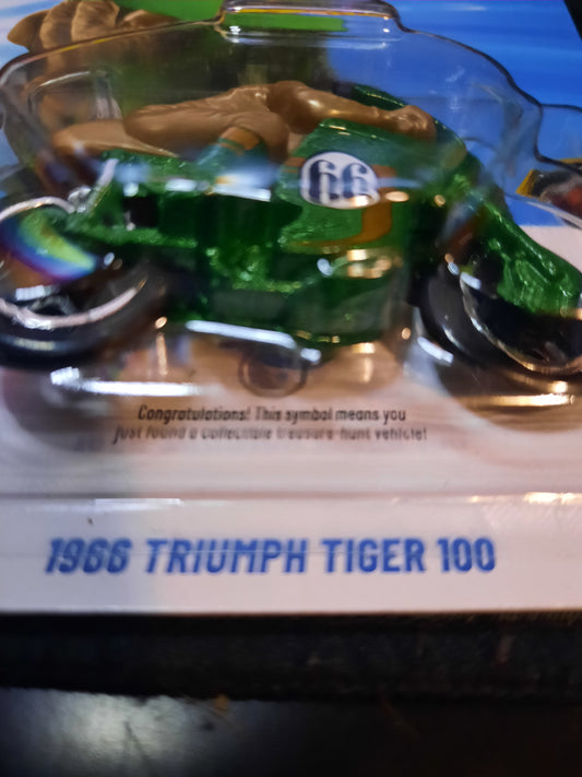 2025 Hot Wheels 1966 Triumph Tiger 100 Treasure Hunt