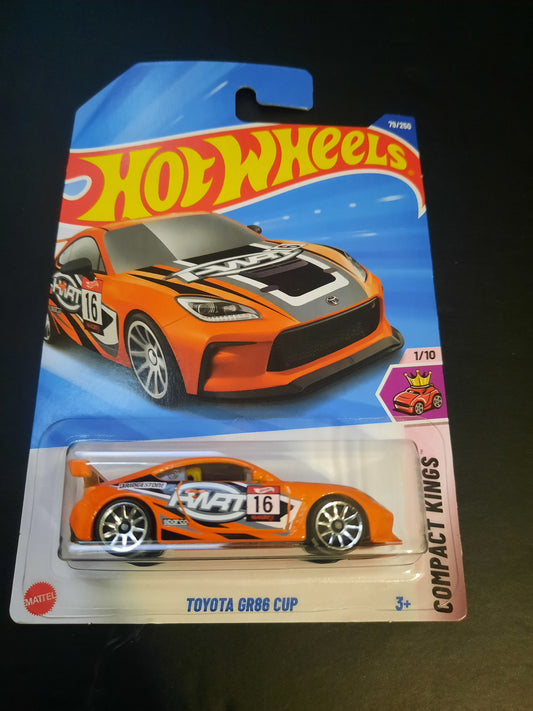 2025 Hot Wheels TOYOTA GR86 CUP Orange 79/250