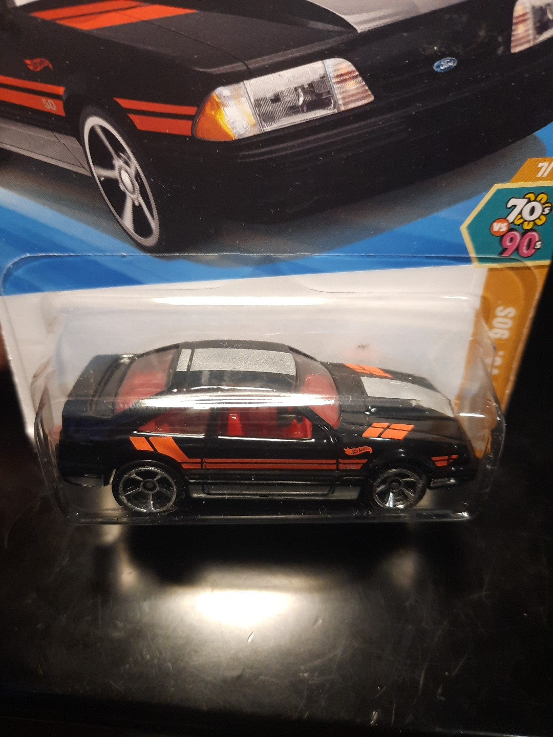 2025 Hot Wheels ‘92 FORD MUSTANG BLACK NEW 